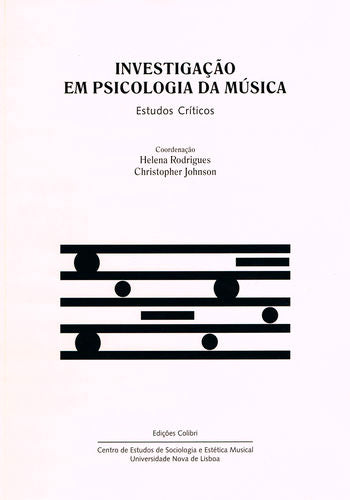 Investigação em Psicologia da Música - Estudos Cr¡ticos 