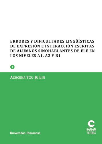  Errores y dificultades lingü¡sticas de expresión 