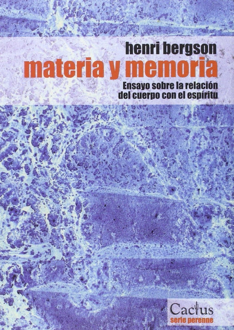  MATERIA Y MEMORIA 