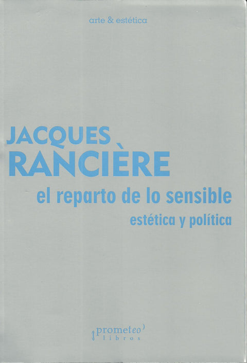  REPARTO DE LO SENSIBLE 