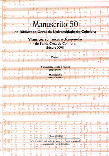  Manuscrito 50 da Biblioteca Geral da Universidade de Coimbra - Parte II - Vilancicos, romances, tono 