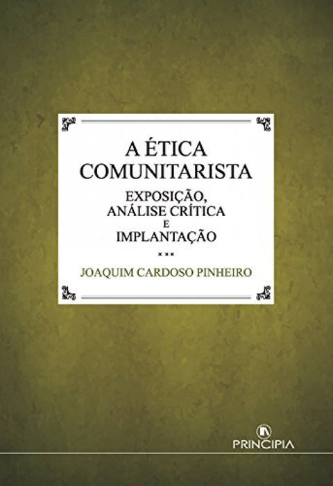  A ética comunitarista 