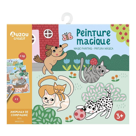  Pintura mágica: Mascotas 