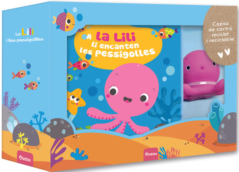  Llibre bany. A la Lili li encanten les pessigolles. Ecològic 