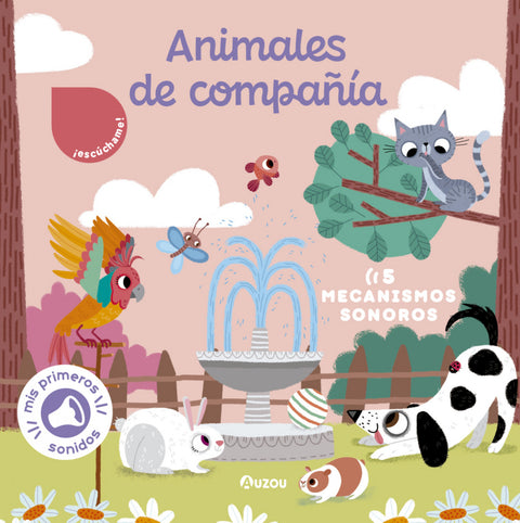  Libro de sonidos. Animales de compañía 