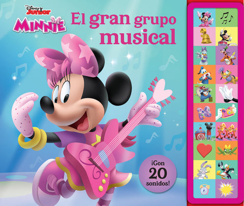  El gran grupo musical Minnie Mouse 