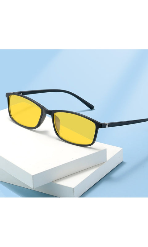 New Retro Small Frame Night Vision Anti-Blue Ray Plain Glasses