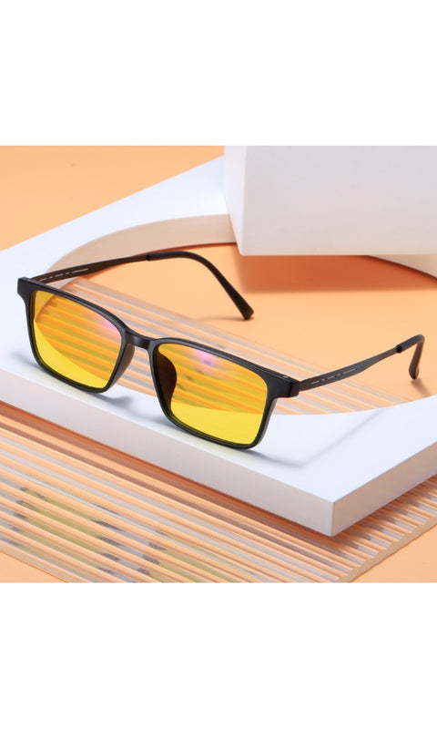 Unisex Computer TR90 Night Vision Anti-blue Light Glasses