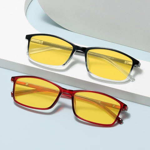 New Retro Small Frame Night Vision Anti-Blue Ray Plain Glasses