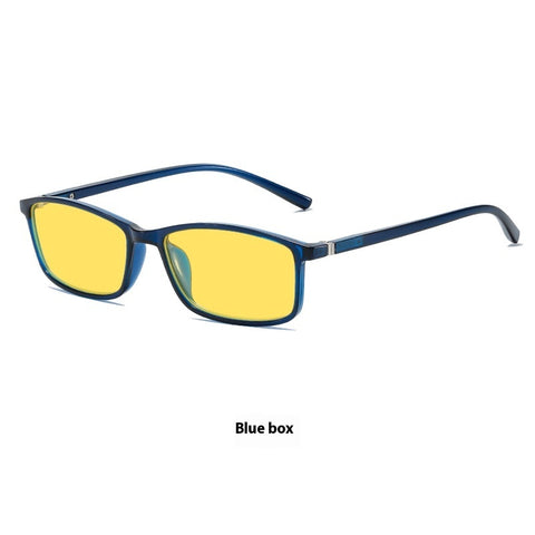 New Retro Small Frame Night Vision Anti-Blue Ray Plain Glasses
