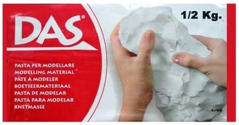 PASTA PARA MODELAR DAS BLANCA 500G 
