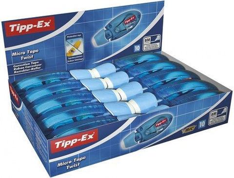  C/10 CINTA CORRECTORA TIPP-EX MICRO TAPE TWIST 5MMX8M 