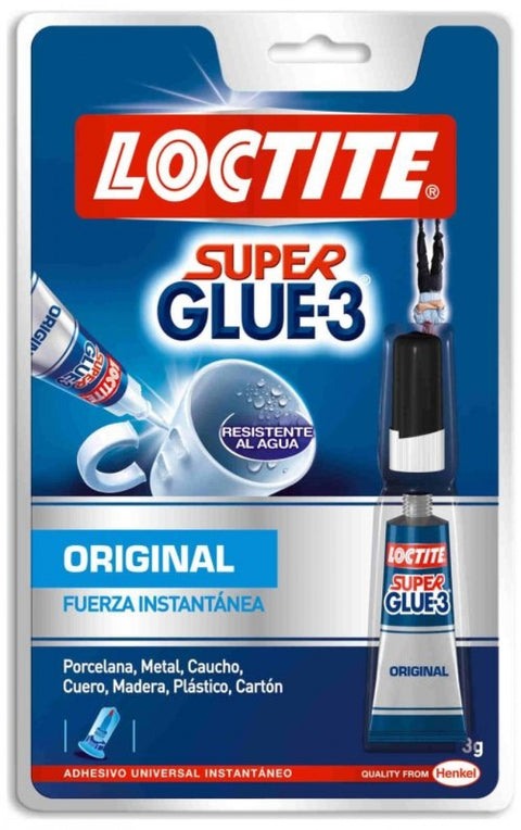  BLISTER TUBO SUPER GLUE-3 3G ORIGINAL 