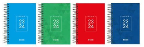  PAQ/5 AGENDA ESCOLAR 23-24 ESPIRAL 8º DP TEENS T. PLASTICO 