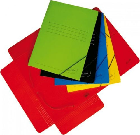  CARPETA SOLAPAS CARTON PLASTIFICADO Fº 500G COLOR VERDE 