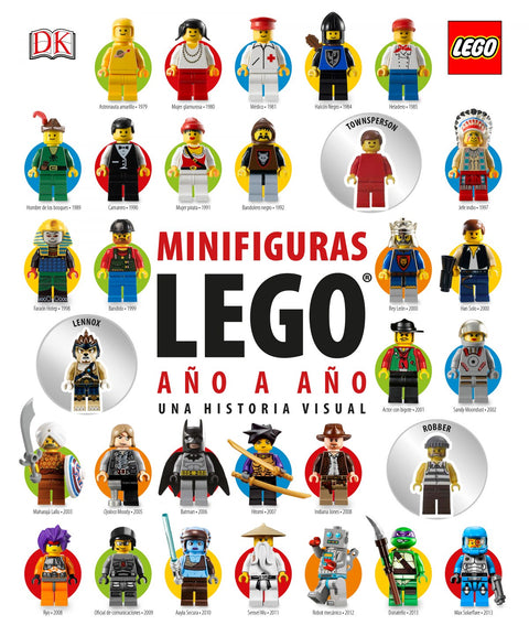  LEGO MINIFIGURAS AÑO A AÑO 