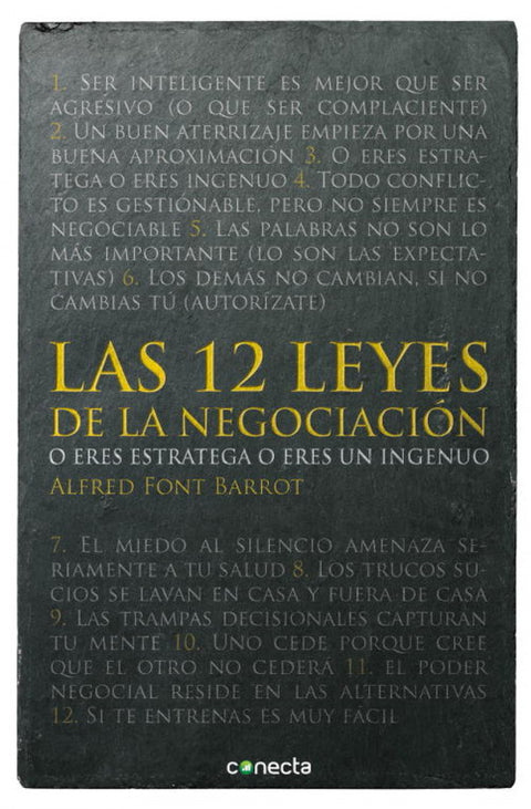  Las 12 leyes de la negociación 