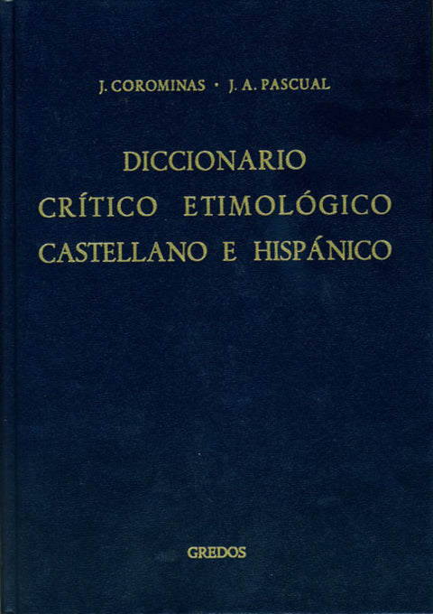  3.Diccionario Crítico Etimológico (G-Ma) 