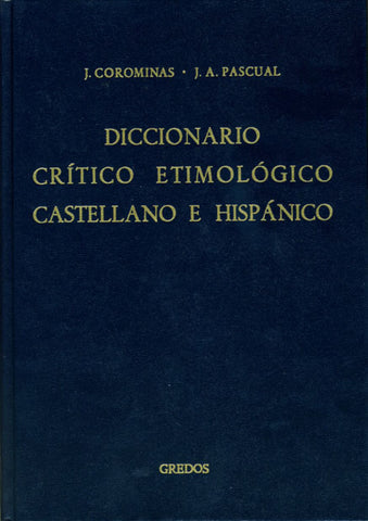  3.Diccionario Crítico Etimológico (G-Ma) 