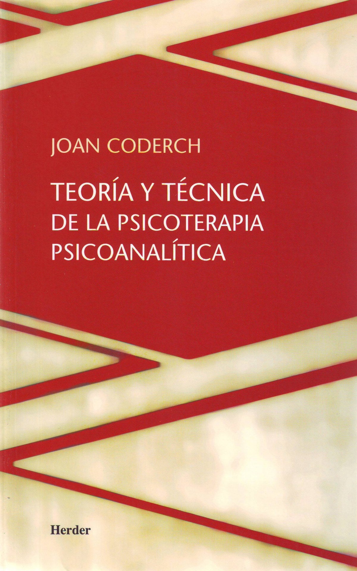  Teoría y técnicas psicoterapia psicoanalítica 