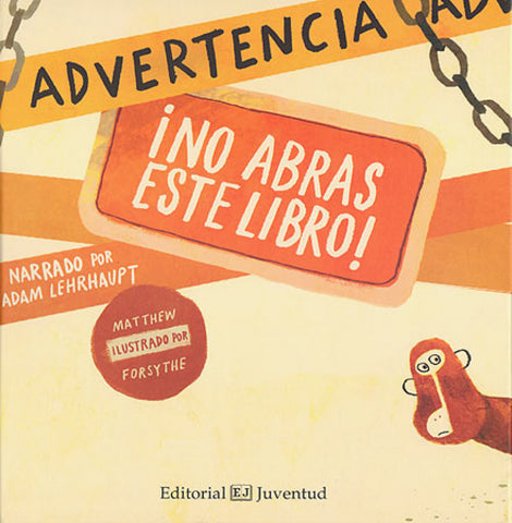  Advertencia ¡no abras este libro! 