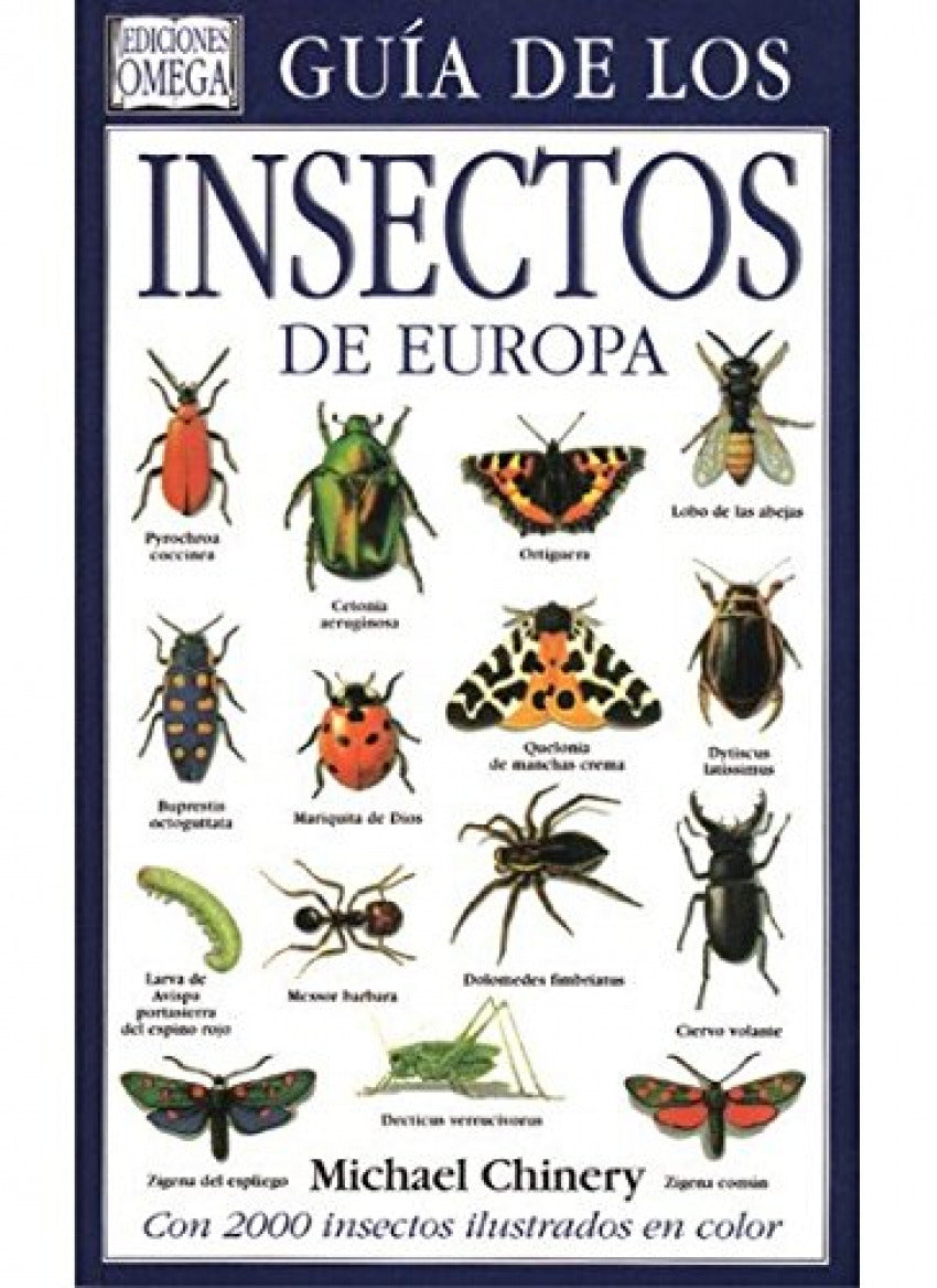  Enciclopedia o guía de los insectos de Europa 