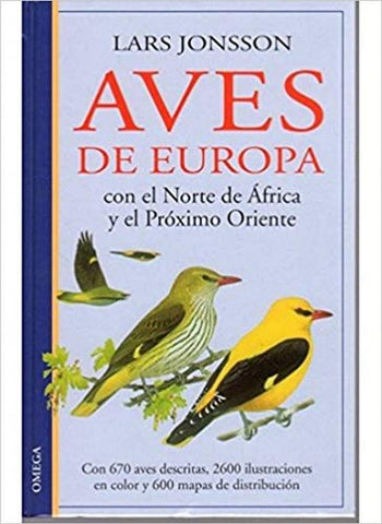  Aves de Europa con el norte de África y Próximo Oriente 