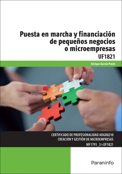  Puesta marcha y financiación  de pequeños negocios o microempresas 
