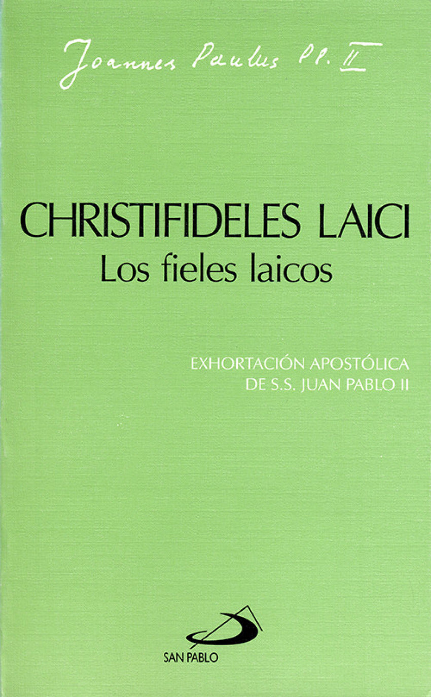  Christifideles laici. Los fieles laicos 