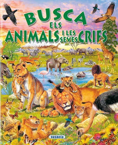  Busca els animals i les seves cries 