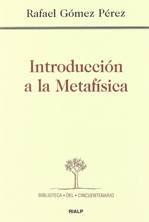  Introducción a la metafísica 