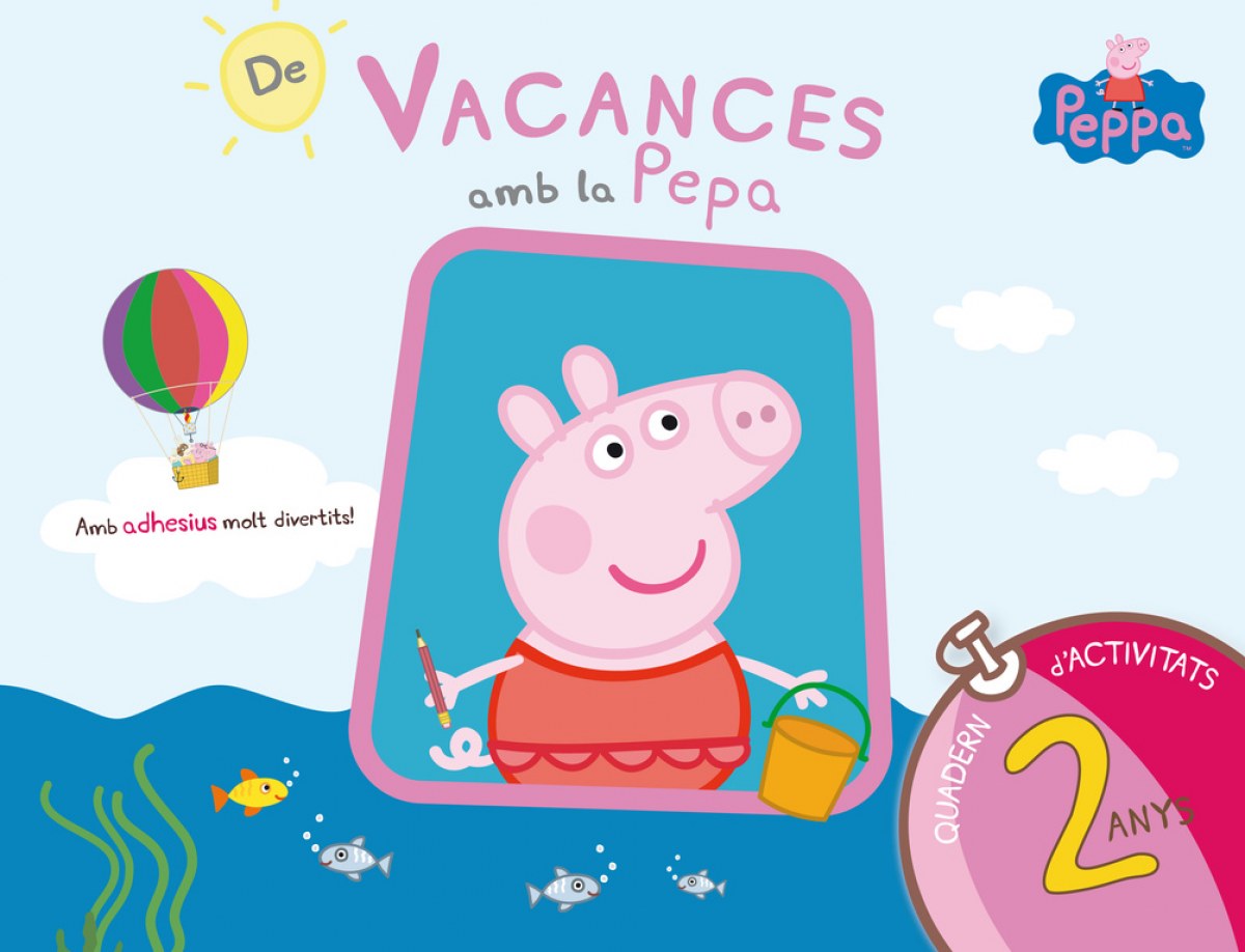  Quadern de vacances amb la Peppa 2 anys 