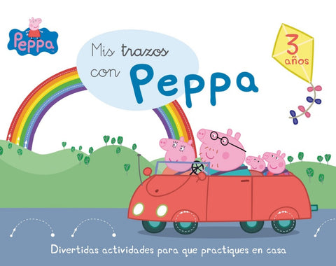  Mis trazos con Peppa 3 años 