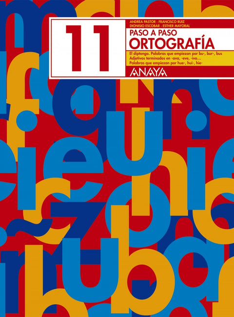  (N).ORTOGRAFIA 11.PASO A PASO (2003) 