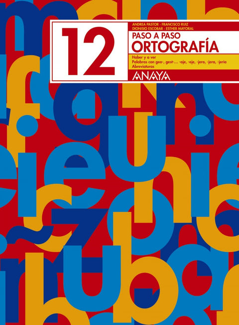  (N).ORTOGRAFIA 12.PASO A PASO (2003) 