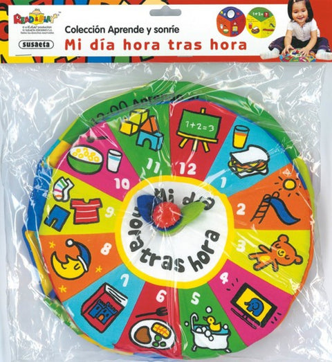  Mi día hora tras hora (Aprende y sonríe) 
