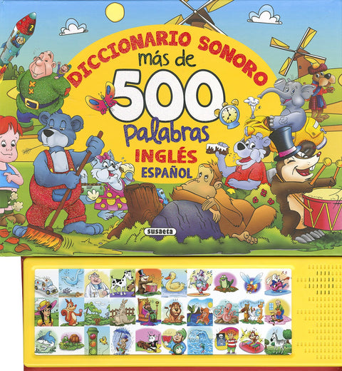  DICCIONARIO SONORO MAS DE 500 PALABRAS INGLES ESPAÑOL 