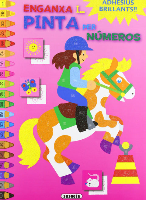  Enganxa i pinta per numeros 