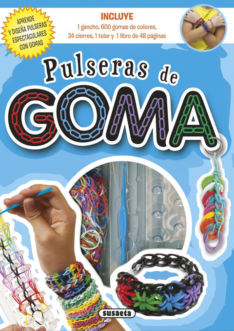  Pulseras de goma 