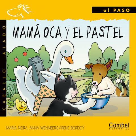  Mamá oca y el pastel 