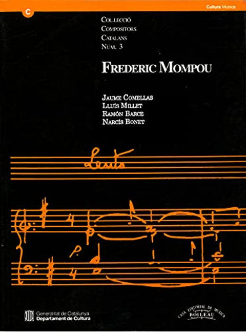  F.Mompou n3 col.compositors catalans 