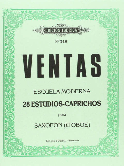  28 Estudios-Caprichos (Sax.-Ob.) 