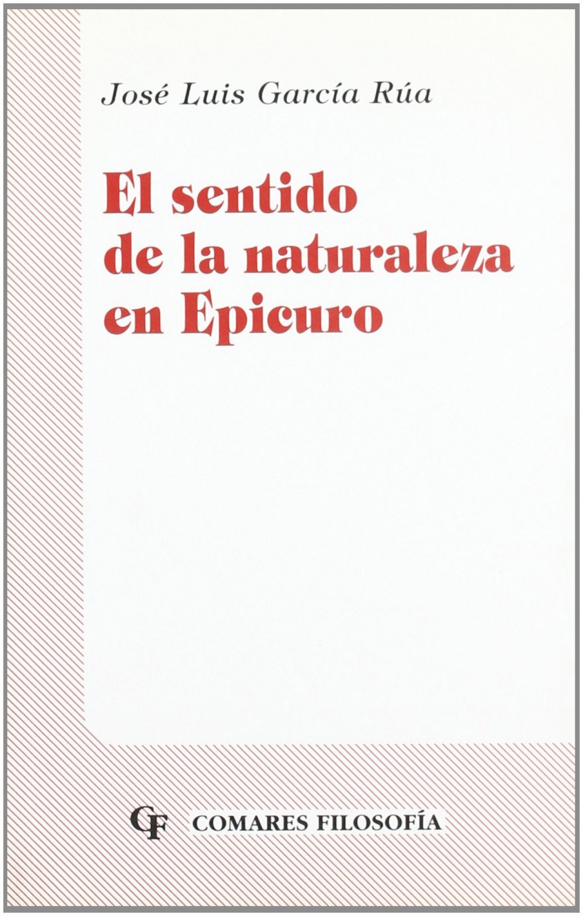  El sentido de la naturaleza en epicuro 