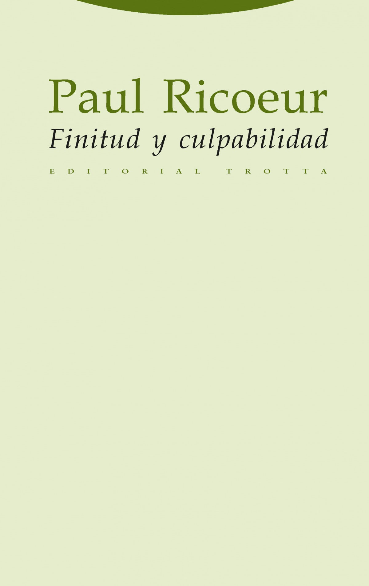  Finitud y culpabilidad 