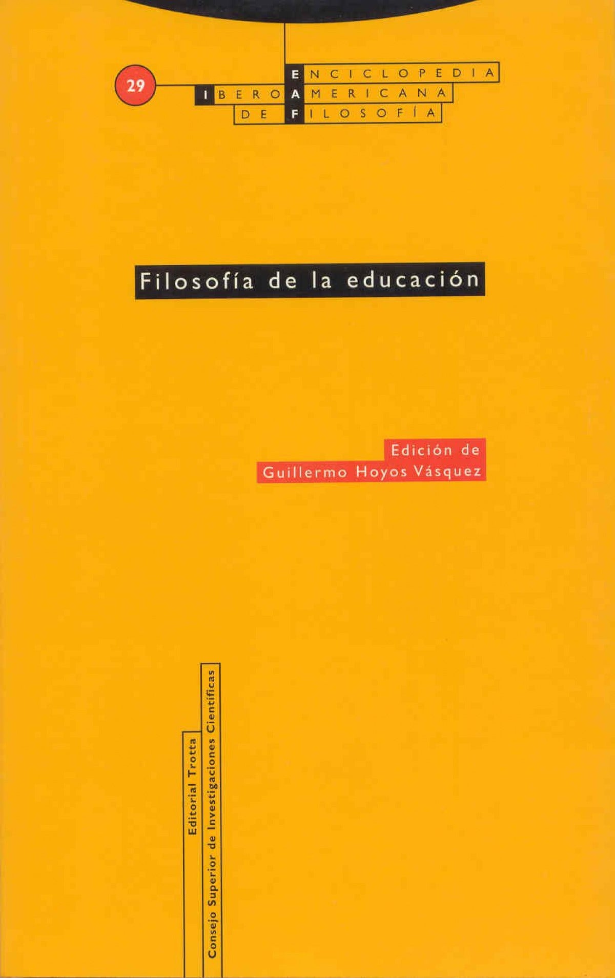  Filosofía de la educación 