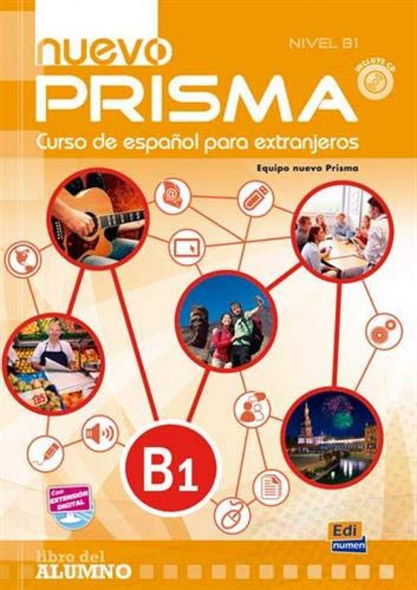  Nuevos prisma B1 alumno +cd 