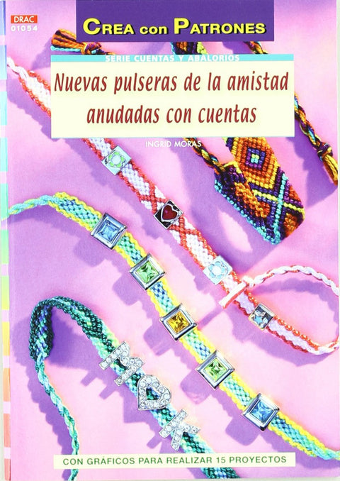  Nuevas pulseras de la amistad anudadas con cuentas 