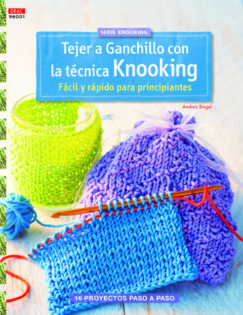  Tejer a ganchillo con técnica Knooking fácil y rápido 