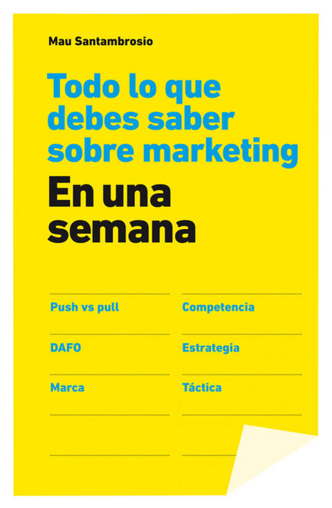  Todo lo que debes saber sobre marketing 