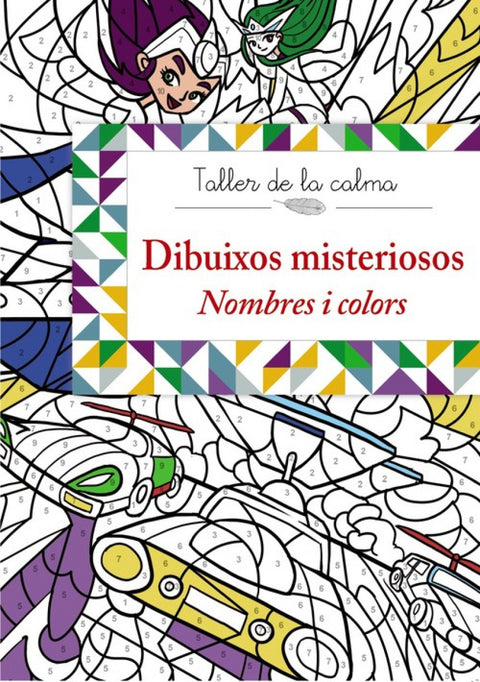  Dibuixos misteriosos:nombres i colors 
